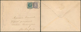 EP Au Type Env. 15ctm Albert I + 10ctm Vert Houyoux Obl S.C. "Habay-La-Neuve" (1925) > Rochefort. - Enveloppes