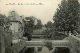 Stains * Le Gué Et Le Pont De L'ancien Château * Passerelle - Stains