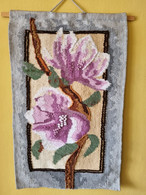 Gobelin Tapestry "Magnolia" - 100% Wollen - Handmade - Tapis & Tapisserie