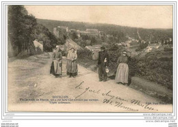 BOUILLON ..-- Vieille Route De France . 1904 Vers WAULSORT ( M. M. G. VERBIST? ) . Voir Verso . - Bouillon