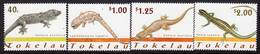 Tokelau 2001 Lizards Set Of 4, MNH, SG 314/7 (BP2) - Tokelau