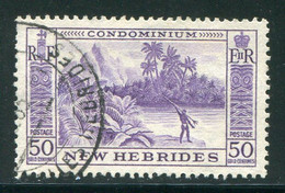 NOUVELLES HEBRIDES- Y&T N°182- Oblitéré - Used Stamps