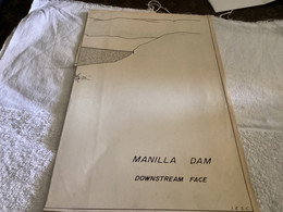 WATER CONSERVATION & IRRIGATION COMMISSION MANILLA RIVER Plan Topographique - Public Works