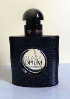 Flacon De Parfum Vaporisateur "BLACK OPIUM" D'YVES ST LAURENT EDP 30 Ml VIDE/EMPTY Pour Collection Ou Décoration - Bottles (empty)