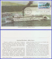 US #3095 U/A MYSTIC FDC   Riverboat Bailey Gatzert - 1991-2000