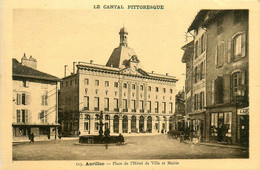 Aurillac * La Place De L'hôtel De Ville Et La Mairie * Quincaillerie Droguerie - Aurillac