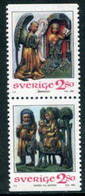 SWEDEN 1994 Christmas MNH / **.   Michel 1857-58 - Unused Stamps