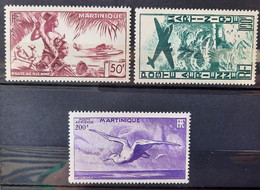 Martinique 1947 PA13/15 ** TB Cote 84€ - Luchtpost