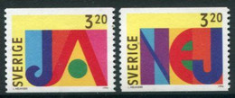 SWEDEN 1994 Greetings Stamps MNH / **.   Michel 1852-53 - Nuovi