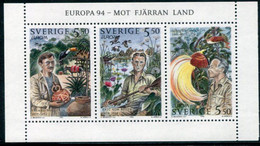 SWEDEN 1994 Europa: Discoveries MNH / **.   Michel 1840-42 - Unused Stamps
