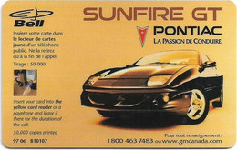 Canada - Bell (Chip) - Pontiac Sunfire, 06.1997, 5$, 50.000ex, Used - Canada