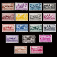 AFRICA OCCIDENTAL.1950.Paisajes Efigie.Serie MNH.Edifil.3-19 - Other & Unclassified