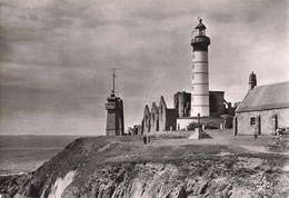 29 Pointe Saint Mathieu Plougonvelin La Chapelle Et Le Phare CPSM GF Lighthouse Leuchtturm - Plougonvelin