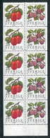 SWEDEN 1994 Berries And Fruits Booklet Pane MNH / **.   Michel 1809-10 - Nuevos