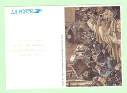T1958 - Calendrier Petit Format - La Poste - Année 1989 - L'Hôtel Des Postes, Le Timbrage - Small : 1981-90