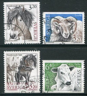 SWEDEN 1994 Domestic Livestock Used.   Michel 1804-07 - Usati