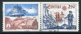 SWEDEN 1993 350th Anniversary Of Hydrography Used.   Michel 1797-98 - Used Stamps