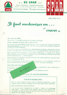 Circulaire N°33 / Belgique ANVERS / MagasIn Alimentation SPAR / Il Faut Moderniser Ou Crever - Alimentaire