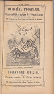 Mechelen - Programma Praalstoet - 1913 (V1294) - Antique