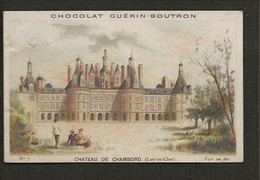 Chromos > Chocolat > Guérin-Boutron < Châteaux Historiques < Château De Chambord - Guerin Boutron
