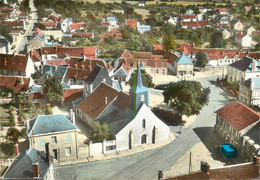 VARENNES EN GATINAIS VUE GENERALE AERIENNE SUR L'EGLISE - Autres & Non Classés