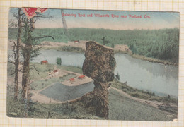 22C1293 Balancing Rock And Willamette River, Near Portland, Oregon - Portland