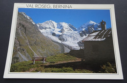 Val Roseg, Piz Bernina Mit Biancograt- Tschiervagletscher - Verlag Montabella, St. Moritz - # 878 - Tschierv