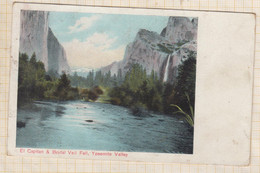 22C1303 EL CAPITAN Bridal Veil Fall Yosemite Valley - Yosemite