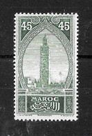 MAROC Protectorat : N° 74 *  TB (cote 34,00 €) - Unused Stamps
