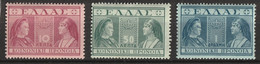 Grecia Regno 1939 Previdenza Sociale * Regina Olga E Sofia N.74/75/76 - Bienfaisance