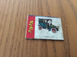étiquette * Boîte D'allumettes Belgique "Végé N°24 - CUDELL 1903" (ancienne Automobile, Voiture) - Matchboxes
