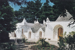 CARTOLINA  SELVA DI FASANO,BRINDISI,PUGLIA,TRULLI IN VIALE TOLEDO,STORIA,MEMORIA,CULTURA,BELLA ITALIA,VIAGGIATA 2003 - Brindisi