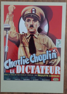 Carte Postale - Le Dictateur (The Great Dictator - 1940) (film Cinéma Affiche) Charlie Chaplin - Affiches Sur Carte