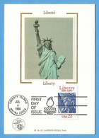 Vereinigte Staaten / USA 1986  Mi.Nr. 1841 , Liberté / Liberty - Maximum Card - First Day Of Issue  4 JUL 1986 - Cartoline Maximum