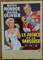 Carte Postale - Le Prince Et La Danseuse (The Prince And The Showgirl 1957) (film Cinéma Affiche) Marilyn Monroe - Affiches Sur Carte