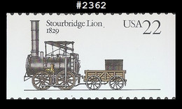 US #2362 MNH Locomotive Stourbridge Lion - Ongebruikt