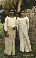 CEYLON  Native Girls  Colorisée RV - Sri Lanka (Ceylon)