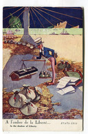 CPA  Illustrateur : USA  Dupuis Avec Le Lusitania Et Liberté    VOIR  DESCRIPTIF §§§ - Dupuis, Emile