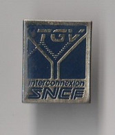 PIN'S THEME   SNCF  TGV  INTERCONNEXION - TGV