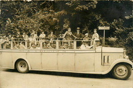 Automobile * Carte Photo * Bus Autobus Car Autocar * Transport En Commun * Lourdes - Buses & Coaches