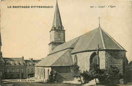 Uzel * Rue Et Vue Sur L'église - Sonstige & Ohne Zuordnung