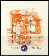 DK1786 Rwanda 1969 Human Moon Landing Engraving Edition M Plus Word MNH - Other & Unclassified