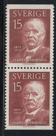 Suéde; Yv 444; Paire De Carnet **; Svante Arrhenius (1859-1927) ; Mi 453 Do/Du - Unused Stamps