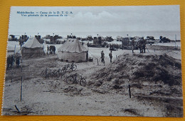 MILITARIA - ARMEE BELGE -  MIDDELKERKE - Camp De La D.T.C.A. - Vue Générale De La Position De Tir - Manoeuvres