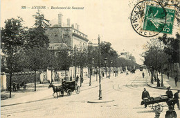 Angers * Le Boulevard De Saumur * Attelage - Angers