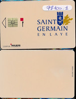 SAINT GERMAIN EN LAYE STATIONNEMENT PIAF 78100-1 .400u . SO3 . Sans Date Ref B18 - PIAF Parking Cards