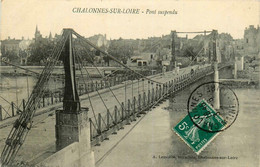 Chalonnes Sur Loire * Vue Sur Le Pont Suspendu - Chalonnes Sur Loire