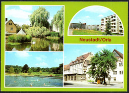 F8242 - TOP Neustadt Orla - Freibad - Bild Und Heimat Reichenbach - Neustadt / Orla