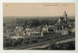 CPA : 78 - TREIL - VUE SUR VAUX - Triel Sur Seine