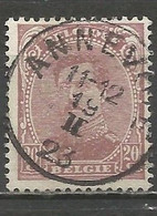 Belgique - Emission 1915 - N°140 Oblitération ANNEVOIE - 1915-1920 Albert I